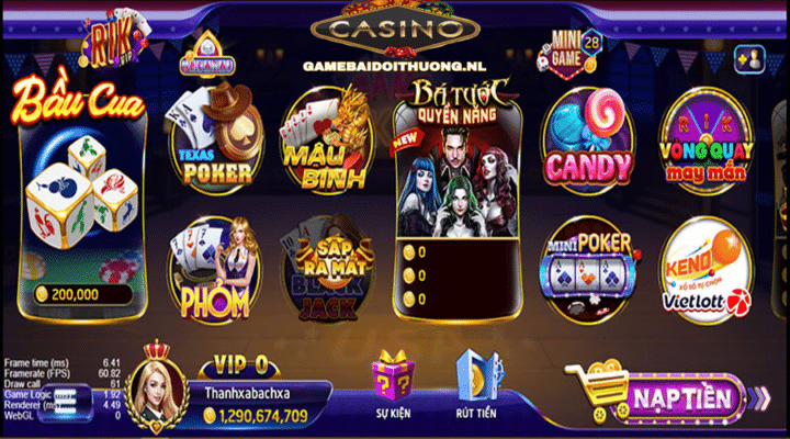 Khám phá hệ thống kho game tại cổng game Rikvip